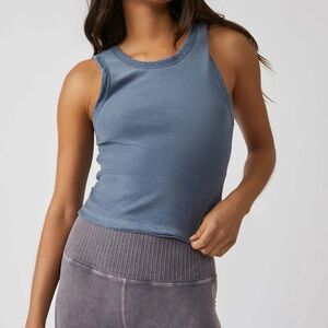 {free people} NWT back to basics tank - nightshade